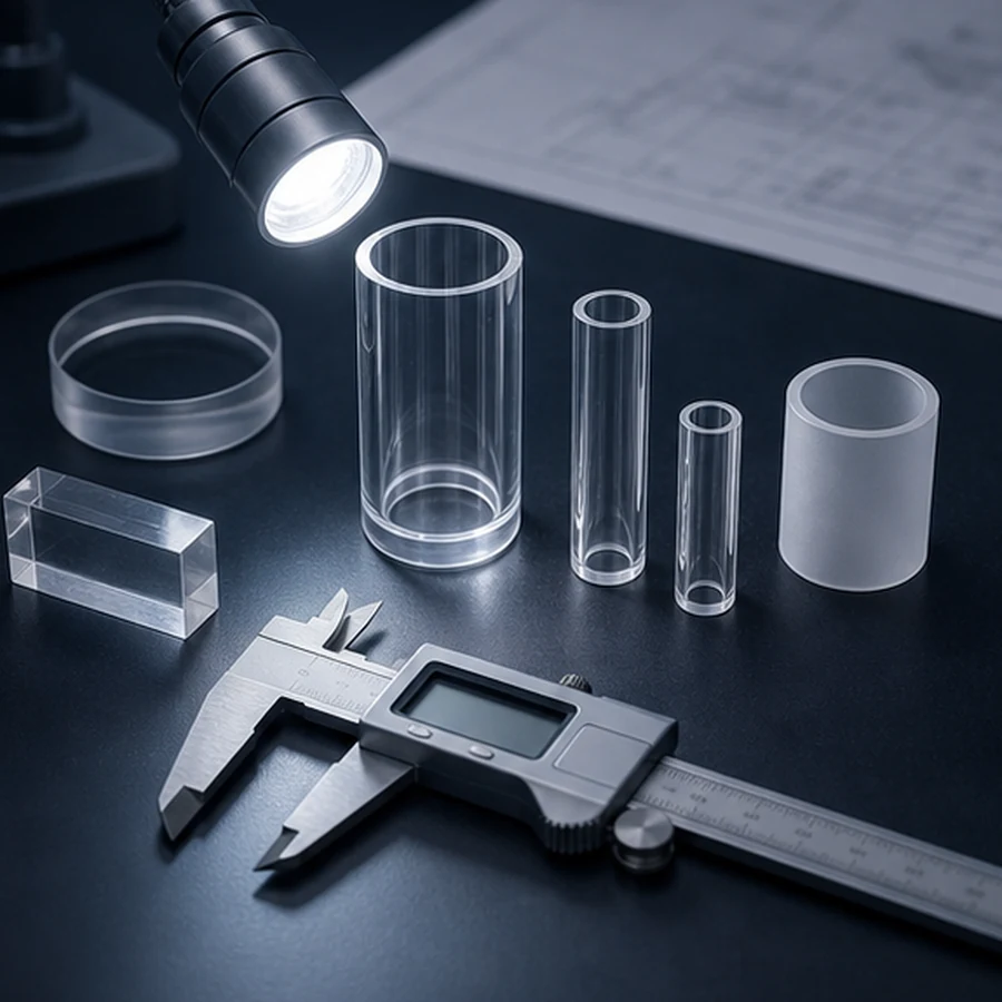 Wie man den richtigen Quarzglas-Typ für Halbleiteranwendungen auswählt
