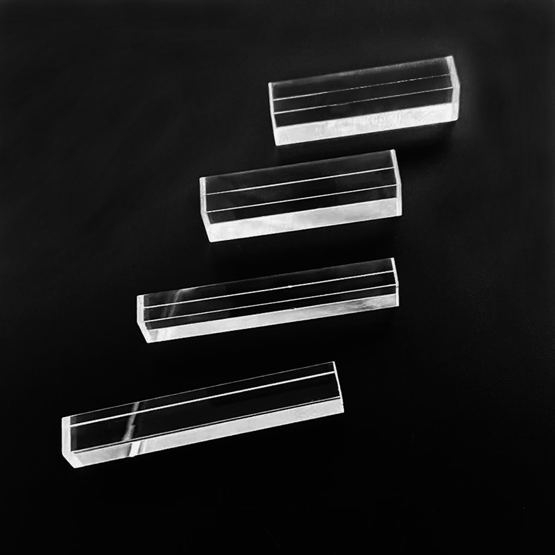 Custom fused quartz blocks and special-shaped parts for drawing-based fabrication